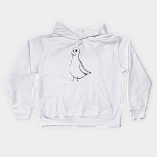 B&W Birdo Kids Hoodie